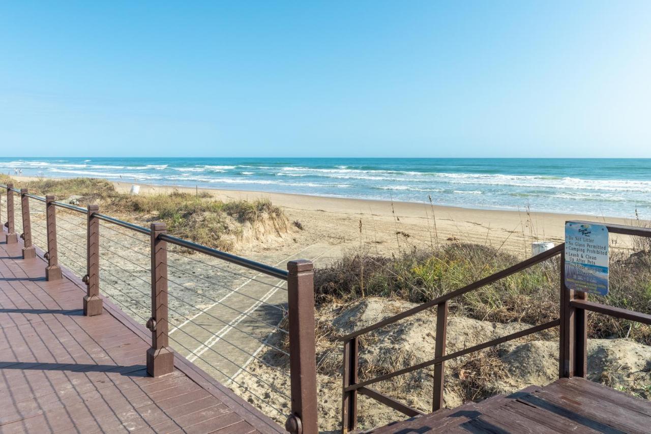 Ground Floor Cozy Condo Seconds From The Beach With Private Terrace South Padre Island Exterior foto